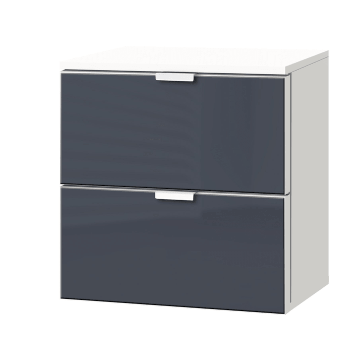 ORSON Commode ORSON Commode 404478700000 Dimensions L: 40.0 cm x P: 42.0 cm x H: 42.0 cm Couleur Verre gris Photo no. 1