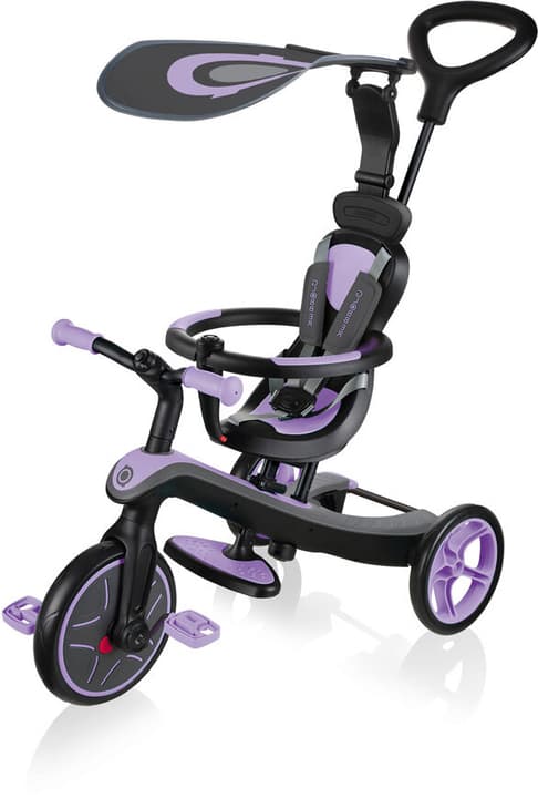 Image of Globber Trike Explorer 4 in 1 Dreirad grau