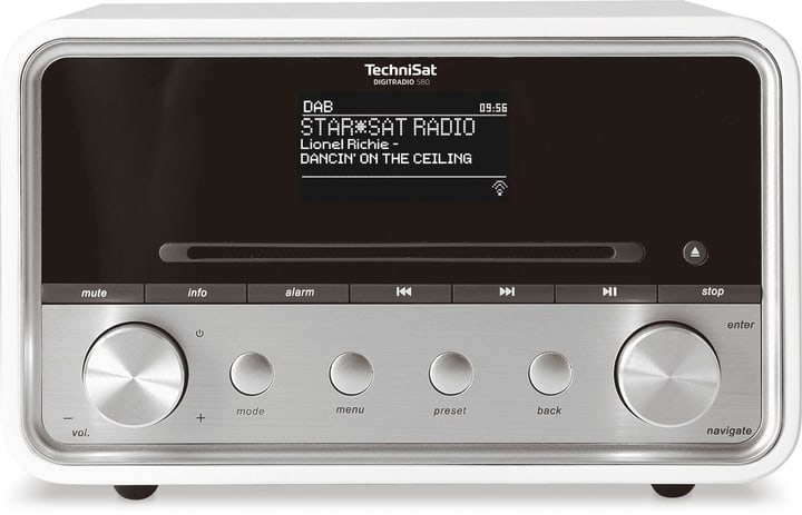 Technisat DigitRadio 580 - Blanc Chaînes HiFi compactes DigitRadio 580 - Blanc Chaînes HiFi compactes Technisat 785300134725 Photo no. 1