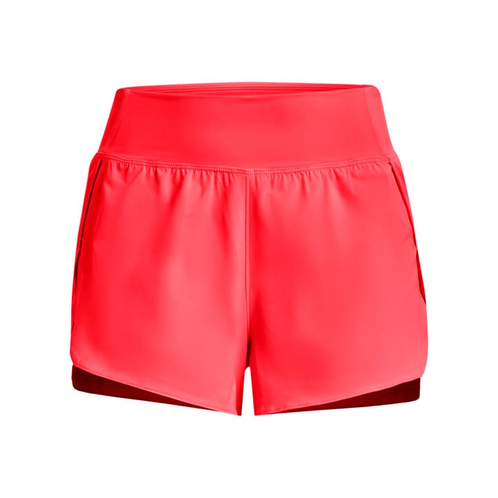 Image of Under Armour W Flex Woven 2-in-1 Short Fitnessshorts hellrot