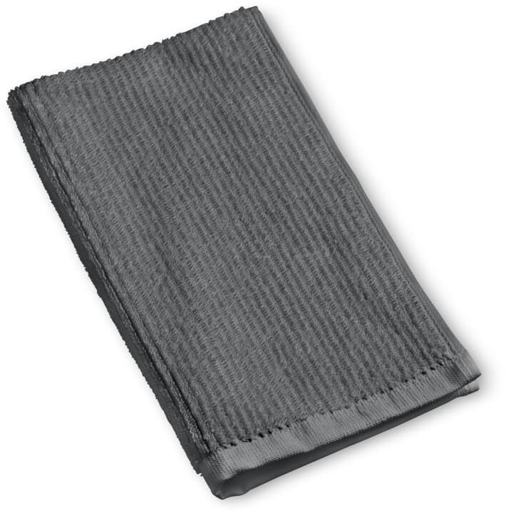 EVITA Serviette d'hote EVITA Serviette d'hote 450861120283 Couleur Gris foncé Dimensions L: 30.0 cm x H: 50.0 cm Photo no. 1