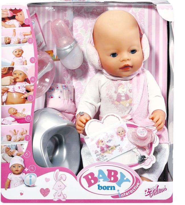 Zapf W13 BABY BORN INTERACTIVE WINTER EDITION W13 BABY BORN INTERACTIVE WINTER EDITION Zapf 74647910000013 Bild Nr. 1