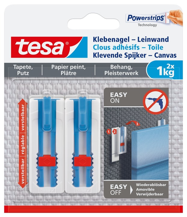 Image of Tesa Klebenagel Leinwand für Tapete und Putz bei Do it + Garden von Migros