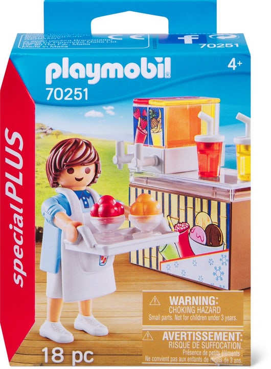 PLAYMOBIL 70251 Venditore di gelati PLAYMOBIL 70251 Venditore di gelati 748029100000 N. figura 1