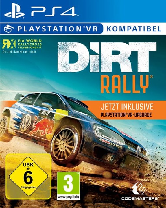 PS4 - DiRT Rally & VR Upgrade PS4 - DiRT Rally & VR Upgrade 785300121758 Photo no. 1