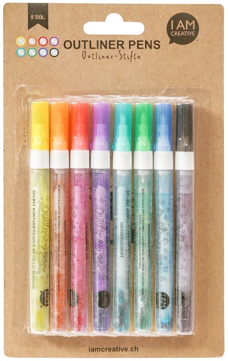 Image of Outliner Pen, Set, 8 Stk. Stifte