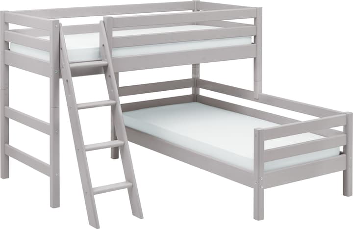 Flexa CLASSIC Bettkombination CLASSIC Bettkombination Flexa 404994900000 Grösse H: 143.0 cm Farbe Grau Bild Nr. 1