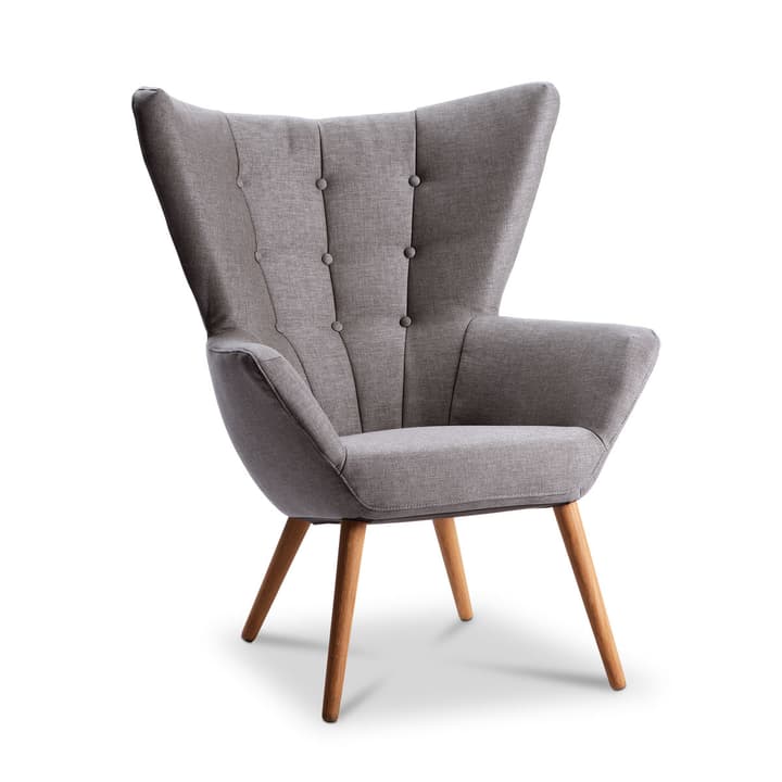 CAROLINA Fauteuil CAROLINA Fauteuil 360048147805 Dimensions L: 80.0 cm x P: 75.0 cm x H: 95.0 cm Couleur Gris foncé Photo no. 1