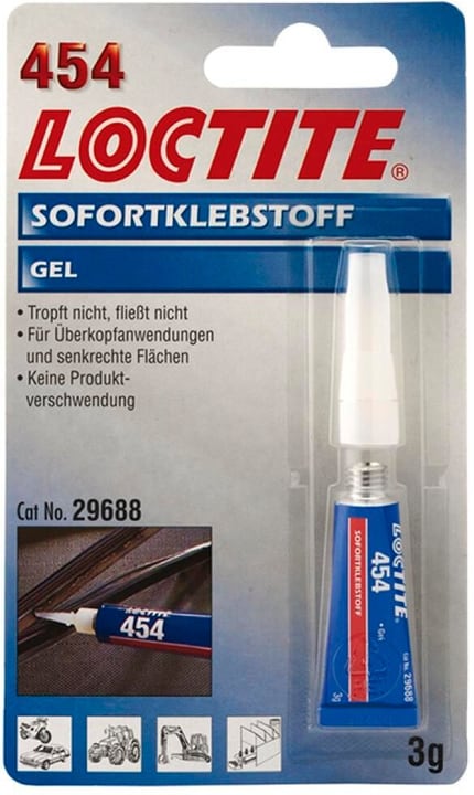 LOCTITE Adesivo 454, 1 pezzo, trasparente