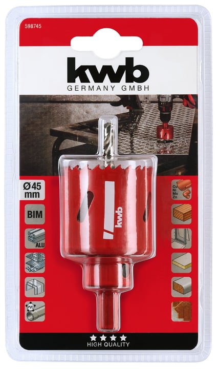 Image of kwb HSS BIM Lochsäge 45 mm bei Do it + Garden von Migros