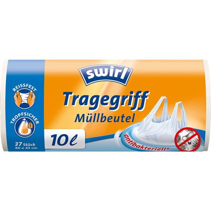 Sacco rifiuti Swirl antibatterico 10l Sacco rifiuti Swirl antibatterico 10l 9000030497 No. figura 1