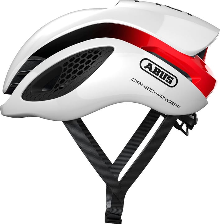 Image of Abus GameChanger Velohelm rohweiss