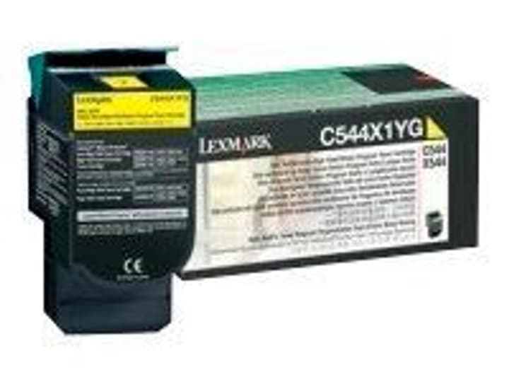 Lexmark cartouche de toner return C544X1YG, jaune cartouche de toner return C544X1YG, jaune Lexmark 785300124472 Photo no. 1