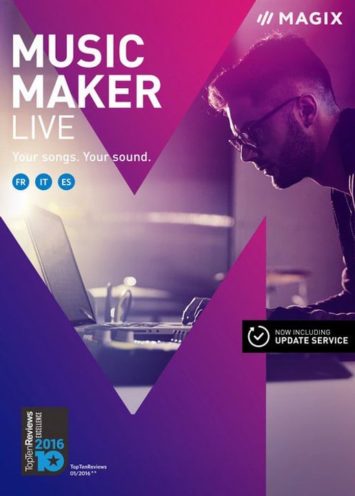 Magix PC Magix Music Maker Live PC Magix Music Maker Live Magix 785300121432 Photo no. 1