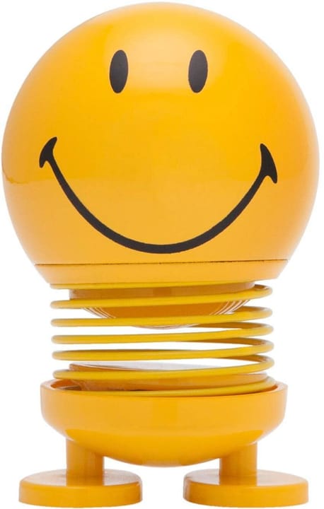 Hoptimist Présentoir Bumble Smiley S 8 cm, Jaune Présentoir, Aufsteller