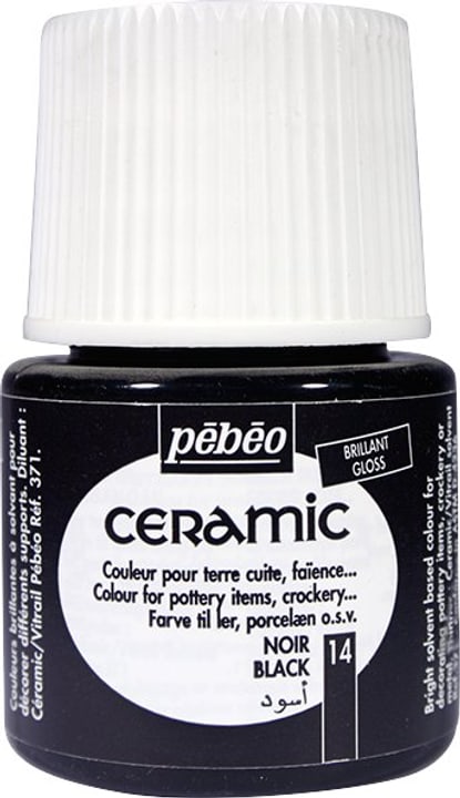 Image of Pébéo Ceramic Keramikmalfarbe 14 Black 45ml bei Do it + Garden von Migros