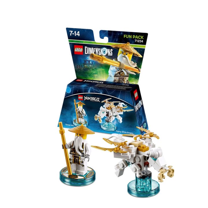 LEGO Dimensions Fun Pack LEGO Ninjago "Sensei Wu" LEGO Dimensions Fun Pack LEGO Ninjago "Sensei Wu" 785300119987 N. figura 1