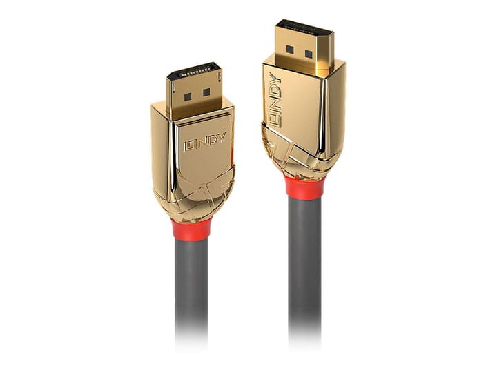 LINDY DisplayPort 1.4 Cavo, Gold Line 3m Cavo DisplayPort 1.4 Cavo, Gold Line 3m Cavo LINDY 785300141543 N. figura 1
