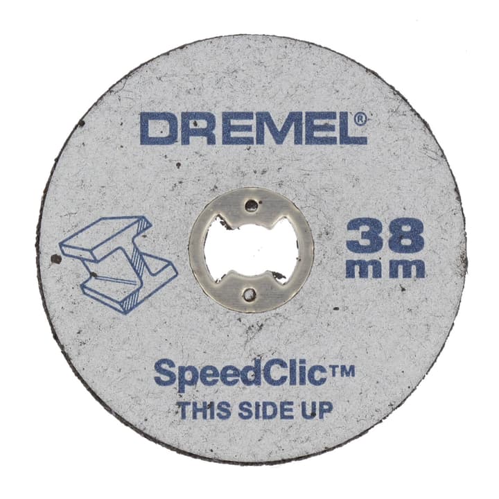 Dremel SC Disques à tronçonner pour la découpe des métaux 38 mm pack de 5 pcs. (SC456) SC Disques à tronçonner pour la découpe des métaux 38 mm pack de 5 pcs. (SC456) Dremel 616049400000 Photo no. 1