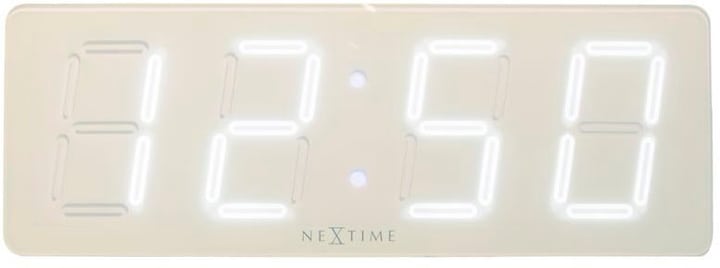 NexTime Orologio da parete Bianco D 51,5 x 18 x 4,5 Horologe murale Orologio da parete Bianco D 51,5 x 18 x 4,5 Horologe murale NexTime 785300138469 N. figura 1