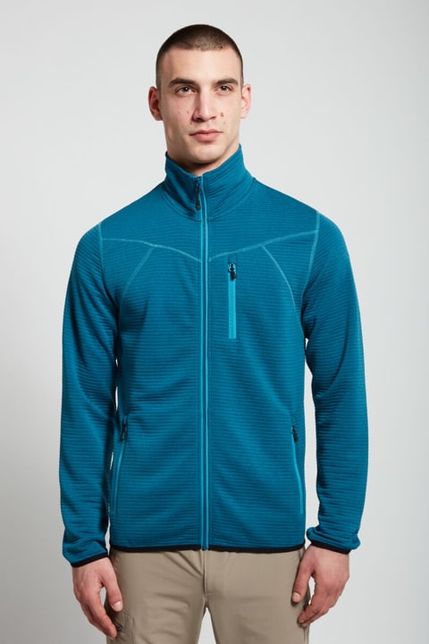 Image of Trevolution Berthold Fleecejacke denim