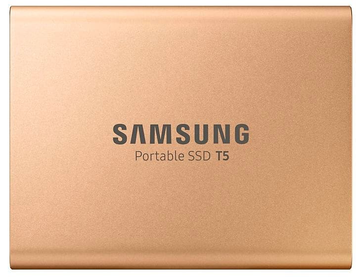 Samsung Portable SSD T5 1To Gold SSD externe Portable SSD T5 1To Gold SSD externe Samsung 785300144523 Photo no. 1