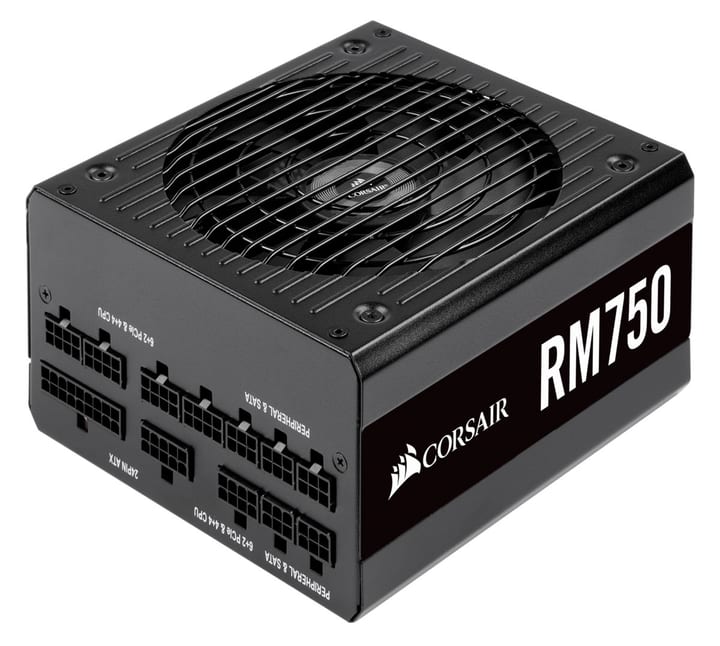Corsair RM750 (750W) Bloc d'alimentation RM750 (750W) Bloc d'alimentation Corsair 785300147417 Photo no. 1