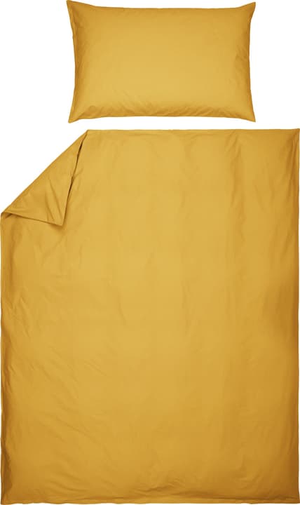 ROMANO Perkal-Kissenbezug ROMANO Perkal-Kissenbezug 451192610850 Farbe Gelb Grösse B: 70.0 cm x H: 50.0 cm Bild Nr. 1