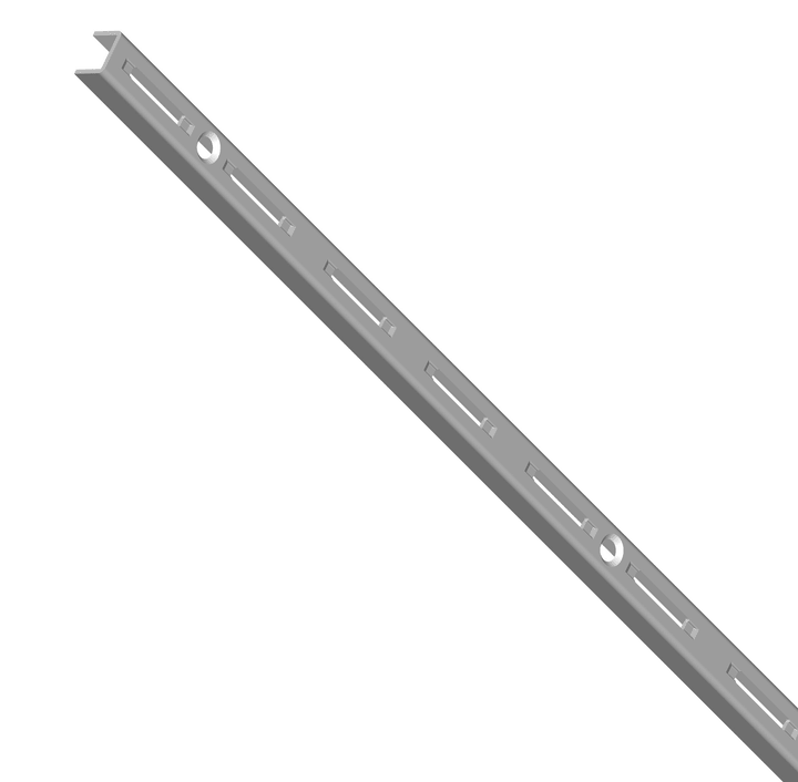 Image of ELEMENTSYSTEM Wandschiene, 1-reihig weissalu 1500 mm 2x Regalsysteme bei Do it + Garden von Migros