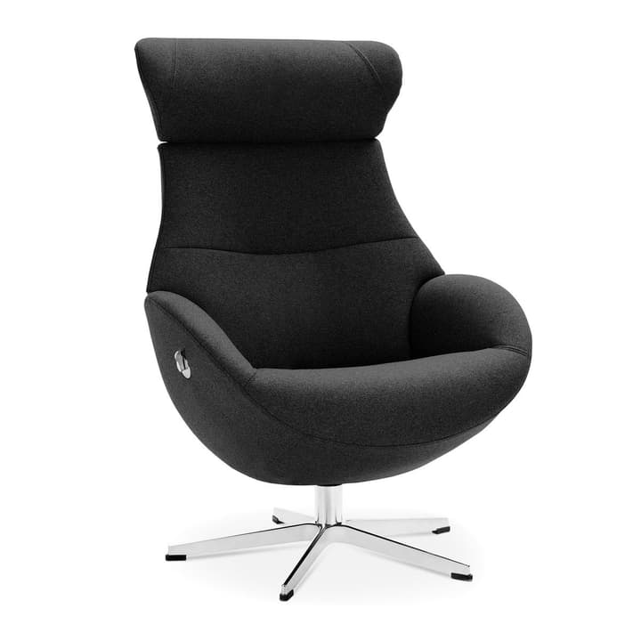 MEDIA Poltrona MEDIA Poltrona 360039934906 Colore Nero Dimensioni L: 78.0 cm x P: 80.0 cm x A: 112.0 cm N. figura 1