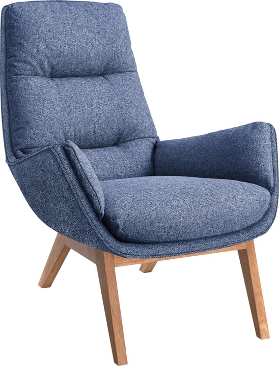 ANDRES Poltrona ANDRES Poltrona 402473507040 Colore Blu Dimensioni L: 83.0 cm x P: 94.0 cm x A: 97.0 cm N. figura 1