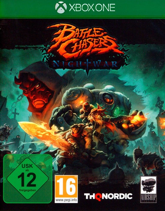 Xbox One - Battle Chasers: Nightwar Box Xbox One - Battle Chasers: Nightwar Box 785300128896 Photo no. 1