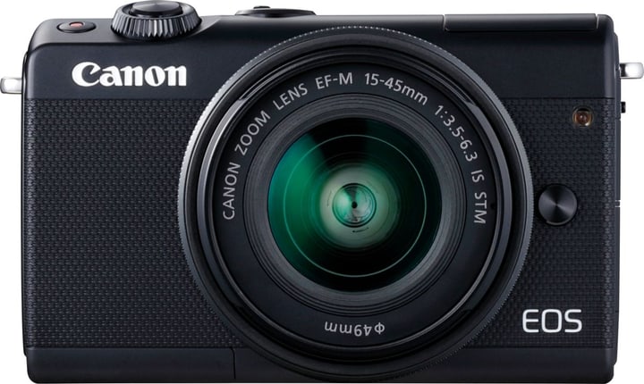 Canon EOS M100 15-45mm schwarz Systemkamera Kit EOS M100 15-45mm schwarz Systemkamera Kit Canon 785300134971 Bild Nr. 1