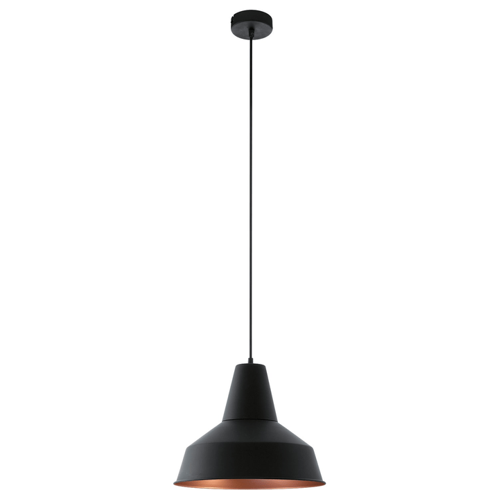 Eglo Hängeleuchte Somerton, schwarz/kupfer Hängeleuchte Somerton, schwarz/kupfer Eglo 61215060000017 Bild Nr. 1