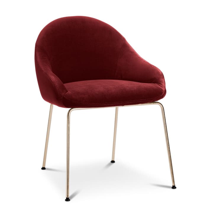 EARL Sedia EARL Sedia 366024292504 Dimensioni L: 58.0 cm x P: 65.0 cm x A: 76.0 cm Colore Rosso scuro N. figura 1