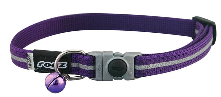 ROGZ AlleyCat violet M, 20 - 31 cm Collier