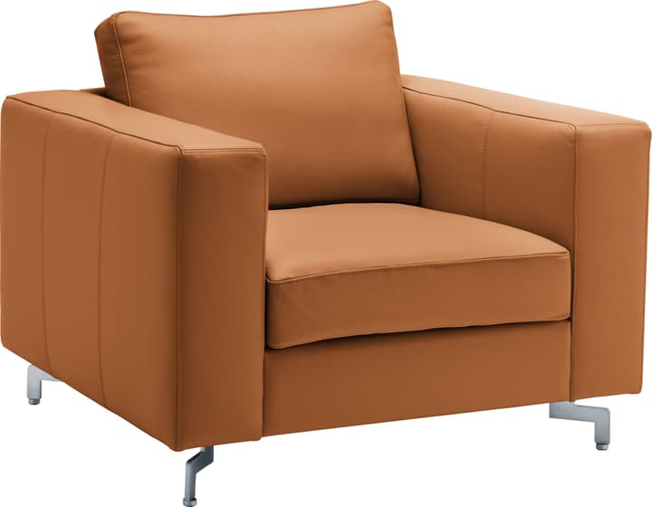 DIENER Fauteuil DIENER Fauteuil 402471000000 Couleur Cognac Dimensions L: 97.0 cm x P: 92.0 cm x H: 80.0 cm Photo no. 1