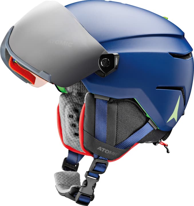 Atomic Savor Visor JR Wintersport Helm Savor Visor JR Wintersport Helm Atomic 461898450240 Farbe blau Grösse 48-52 Bild-Nr. 1