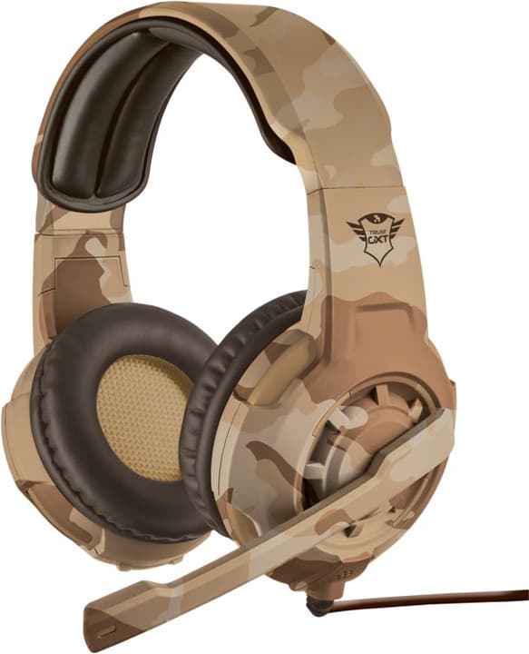 Trust-Gaming GXT 310D Radius Gaming Headset - Desert Camo GXT 310D Radius Gaming Headset - Desert Camo Trust-Gaming 785300132627 Photo no. 1