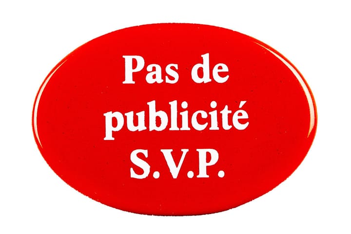 Image of Emailschild Pas de publicité S.V.P. bei Do it + Garden von Migros