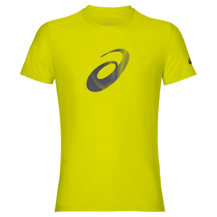 Asics GRAPHIC SS TOP Shirt pour homme GRAPHIC SS TOP Shirt pour homme Asics 470146100355 Couleur jaune néon Taille S Photo no. 1