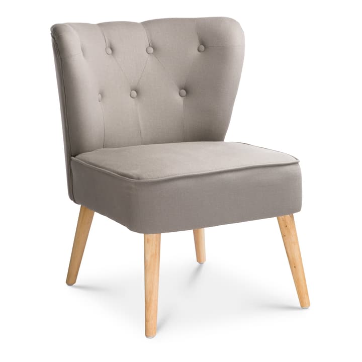 POPPY II Sessel POPPY II Sessel 360520807080 Grösse B: 62.0 cm x T: 60.0 cm x H: 80.0 cm Farbe Grau Bild Nr. 1