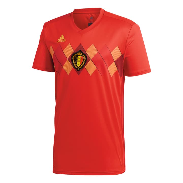 Adidas Belgium Home Jersey Réplique du maillot à domicile de l'équipe belggique de football Belgium Home Jersey Réplique du maillot à domicile de l'équipe belggique de football Adidas 498281200430 Couleur rouge Taille M Photo no. 1