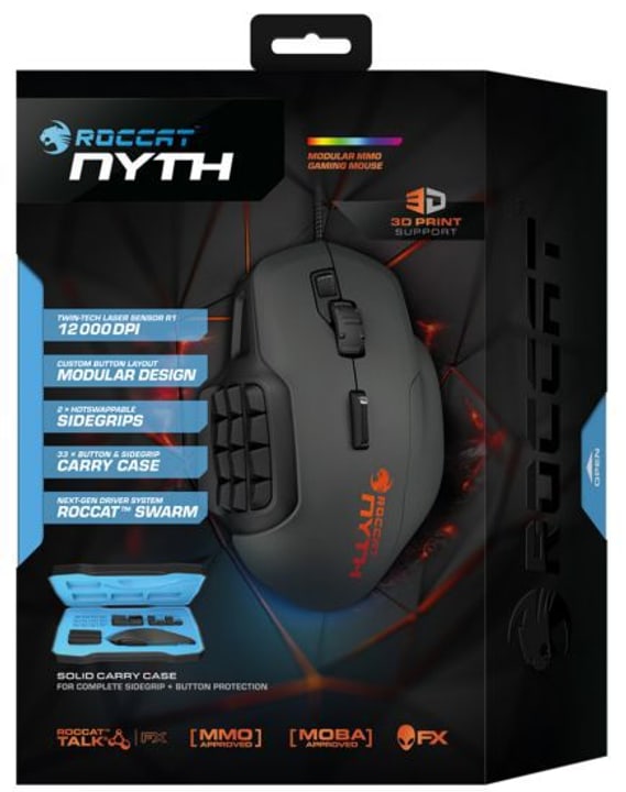 ROCCAT Nyth Modular MMO Gaming Maus Nyth Modular MMO Gaming Maus ROCCAT 797980700000 Bild Nr. 1