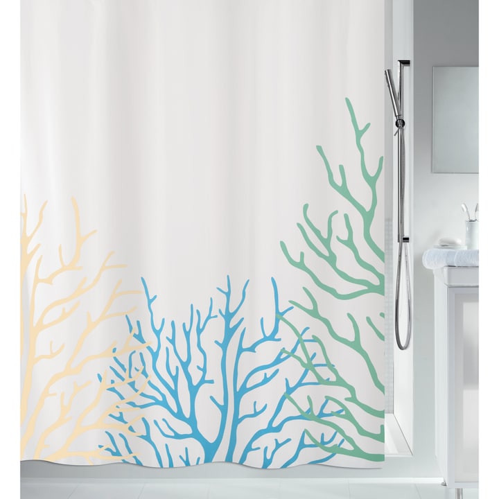 Image of spirella Coral Acqua/Sand Duschvorhang bei Do it + Garden von Migros