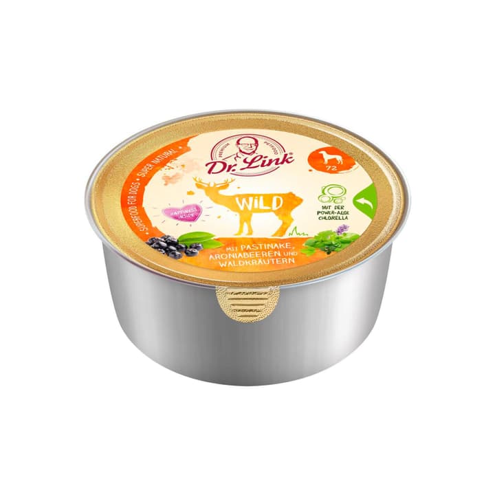 Image of Dr. Link Super Naturale Wild, 0.125 kg Nassfutter