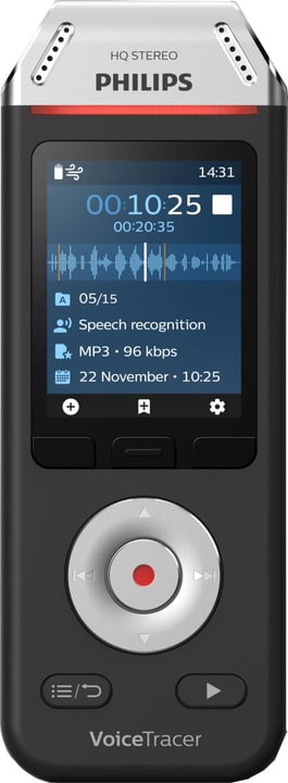 Philips DVT2810 Voice Tracer Enregistreur audio DVT2810 Voice Tracer Enregistreur audio Philips 785300147005 Photo no. 1