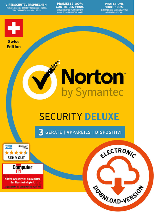 Norton Norton Security Deluxe 3.0 3 User 1 Year PC/Mac/Andorid/iOS Digitale (ESD) Norton Security Deluxe 3.0 3 User 1 Year PC/Mac/Andorid/iOS Digitale (ESD) Norton 785300133668 N. figura 1