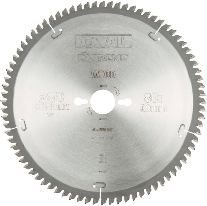 Image of DeWalt Kreissägeblatt 250 x 30 mm, 80 TFZ