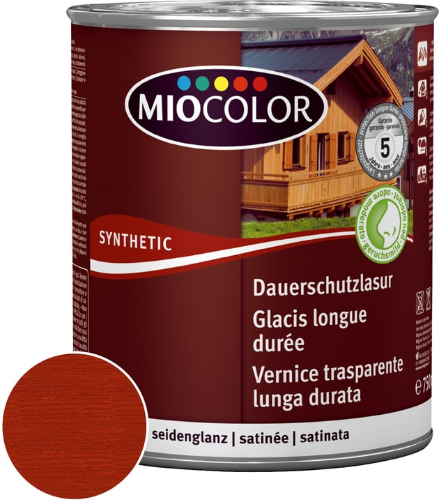 Image of Miocolor Dauerschutzlasur Mahagoni 2.5 l bei Do it + Garden von Migros